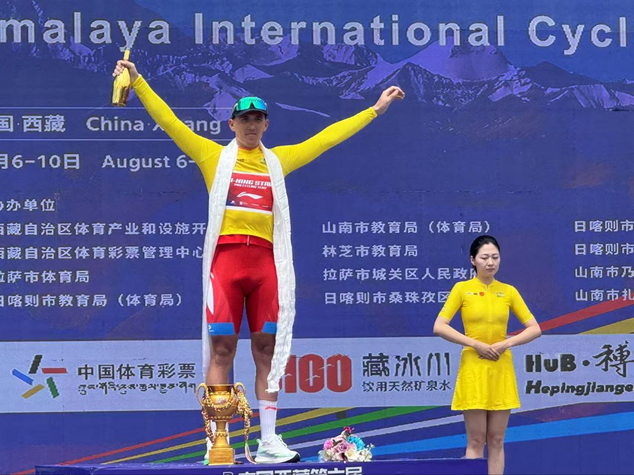 Роман Тишков выиграл гонку первой категории Trans-Himalaya Cycling Race