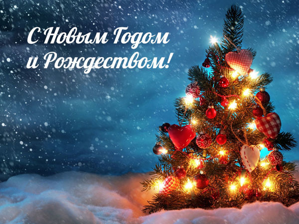 С Рождеством и Новым годом!