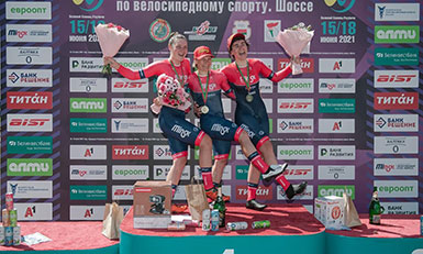 Результаты первого соревновательного дня Чемпионата Беларуси на шоссе 